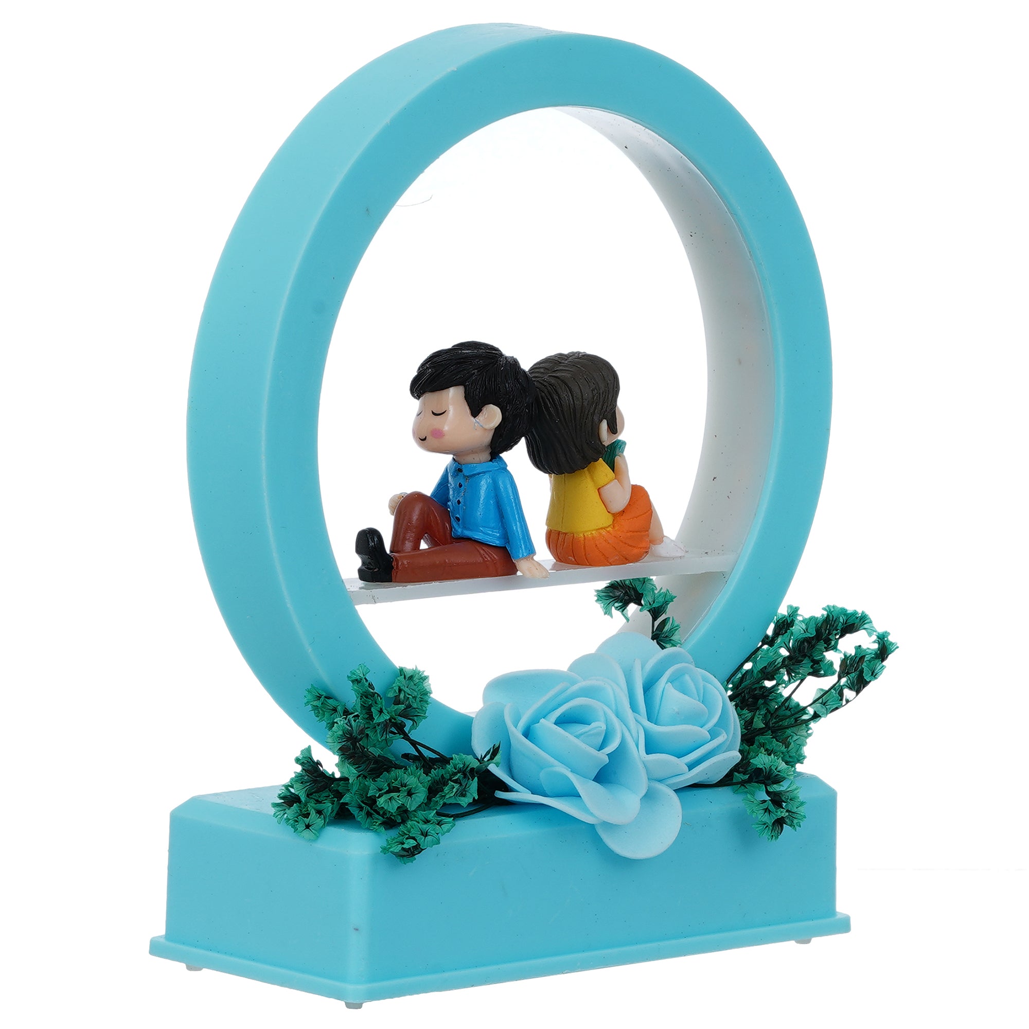 Blue Couple Light Showpiece 6