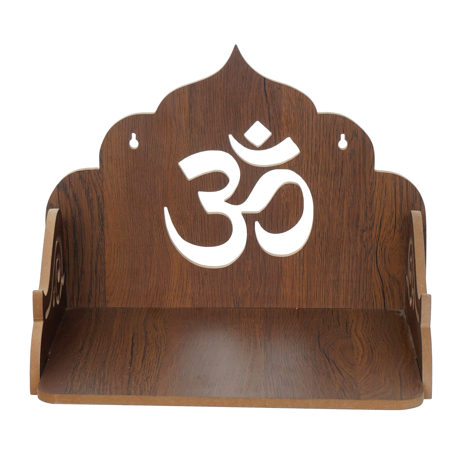 Om Design Laminated Wood Pooja Temple/Mandir 5