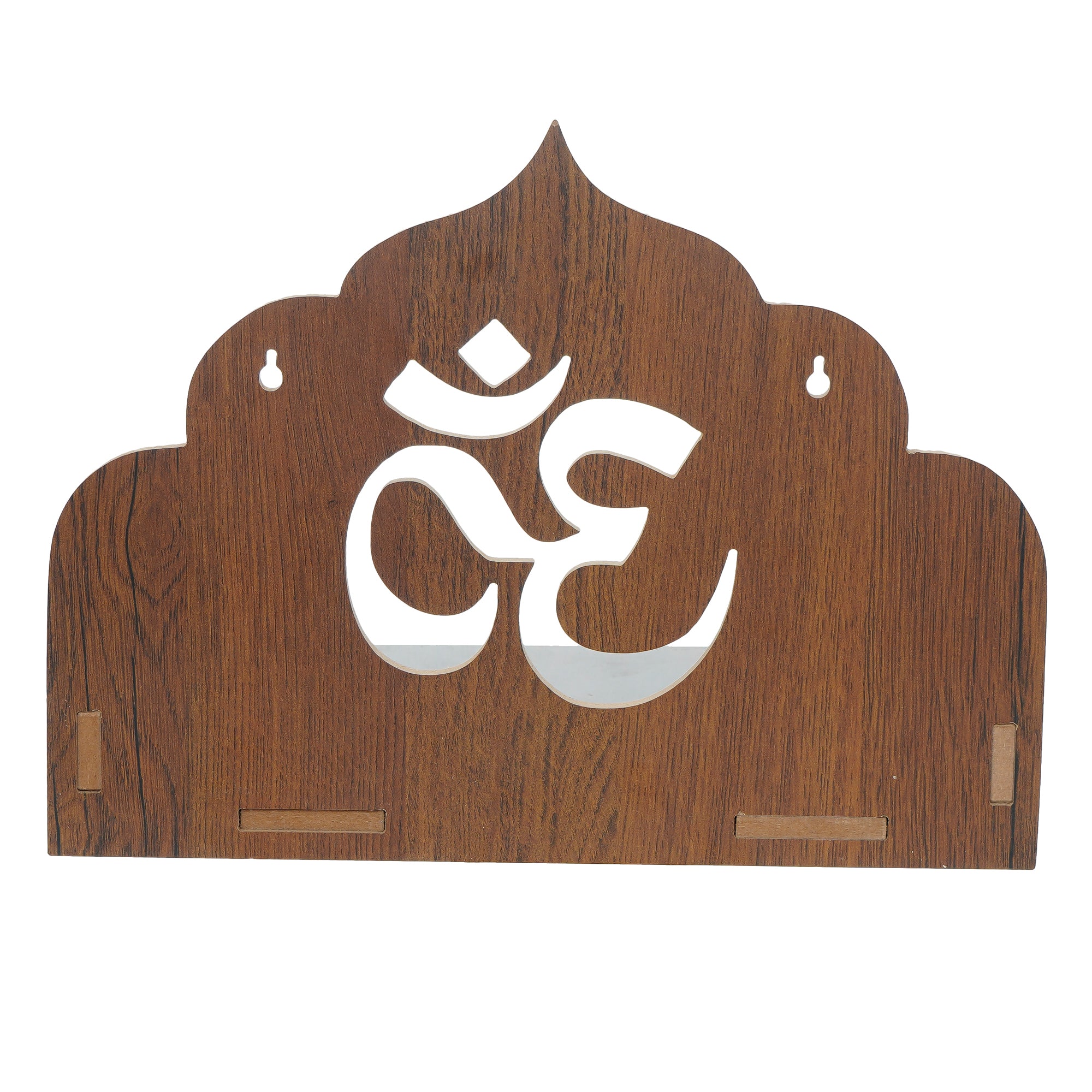 Om Design Laminated Wood Pooja Temple/Mandir 6