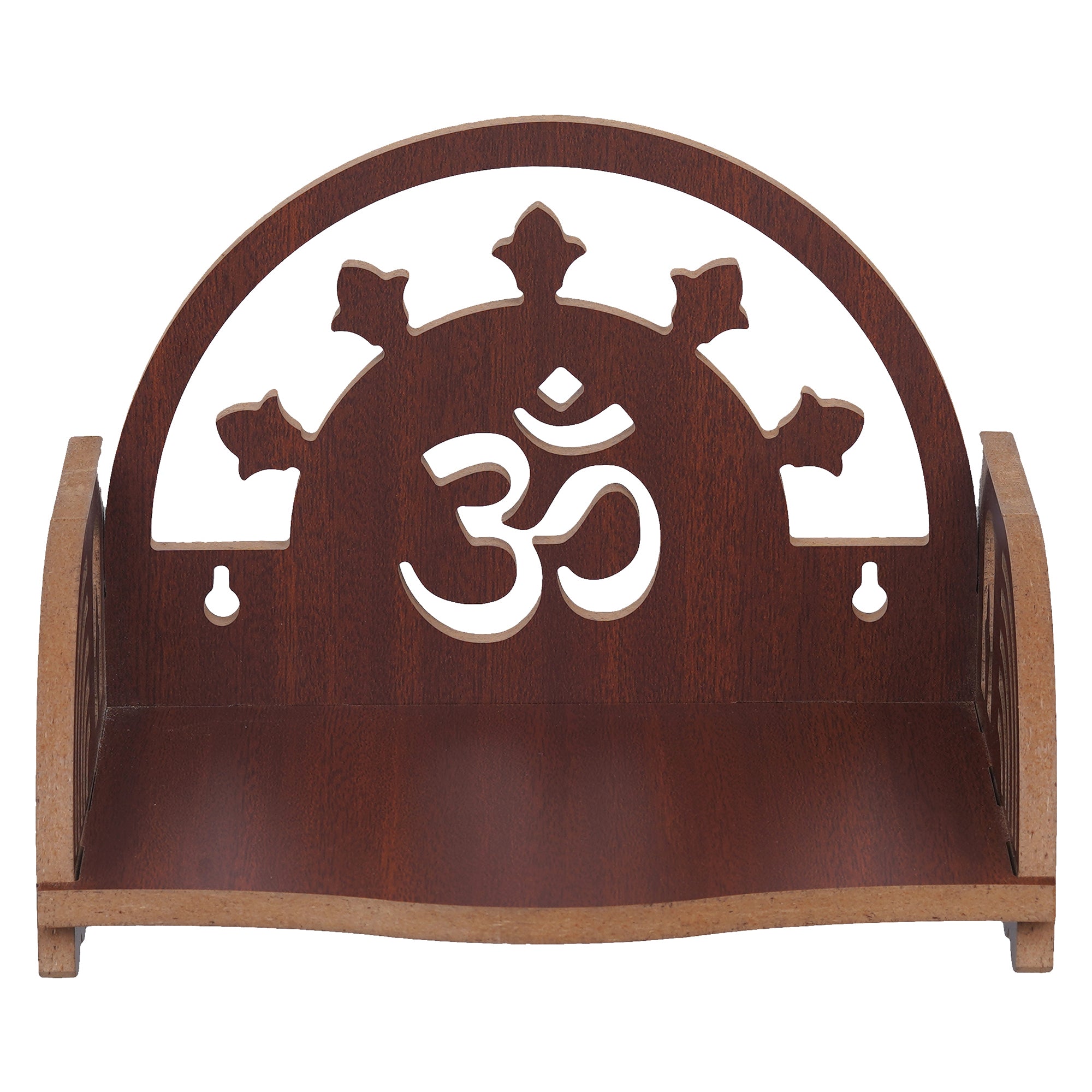 eCraftIndia Brown Beautiful MDF Wooden Temple for Home Office, and Shop 7